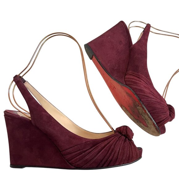 Louboutin wedge heels - Picture 7 of 12